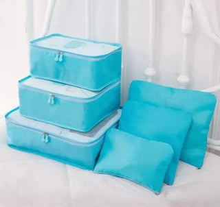 LAST DAY HOT SALE 38% OFF - 6 pieces portable luggage packing cubes marnetic