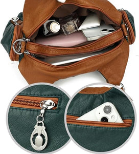 Women's Soft PU Leather Gothic Bag