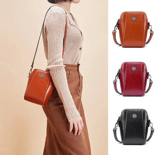 Retro Cowhide Shoulder Bag marnetic