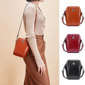 Retro Cowhide Shoulder Bag marnetic