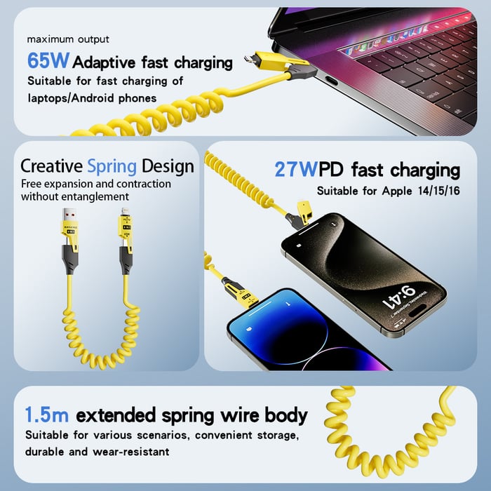 PowerFlex – Spring Fast Charging Hub