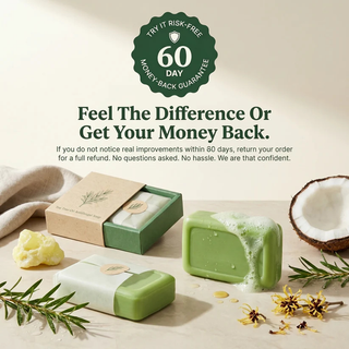 Tea Tree Antifungal Bar – Clears Fungal Infection and Skin Balance from the Root