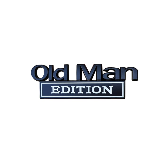 IronLegacy – Old Man Edition Car Emblem