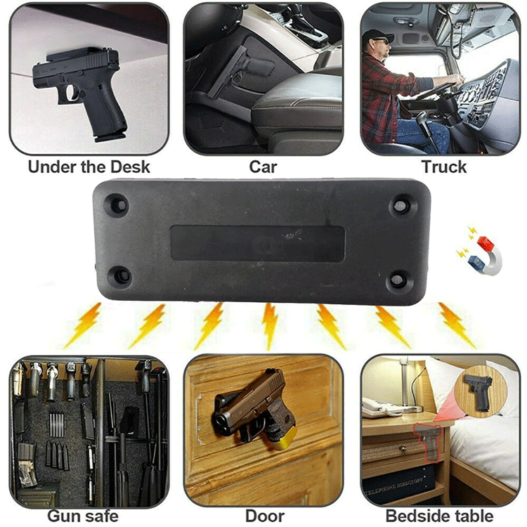 Magnetic Handgun Mount - Your Ultimate Secure Storage Solution