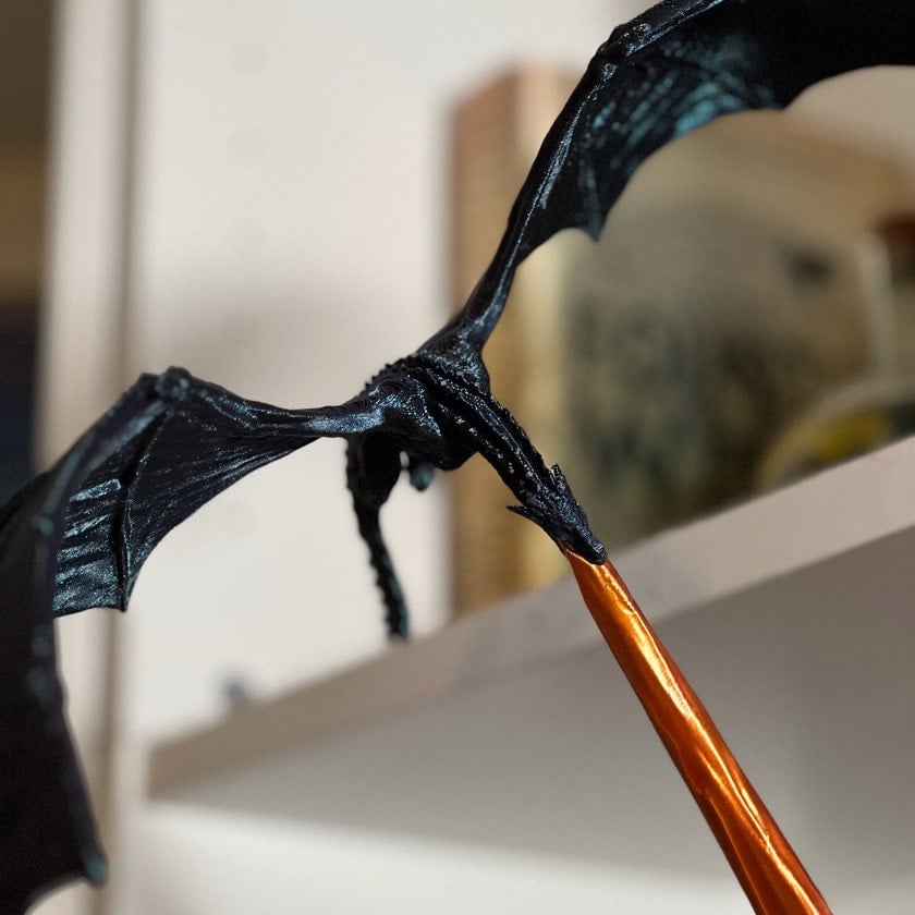 EmberRealm – Dragon Flame Book Nook