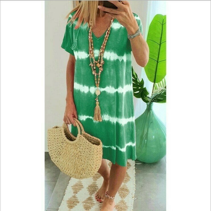 Freya - Women's Relaxed Bohemian Summer Dress