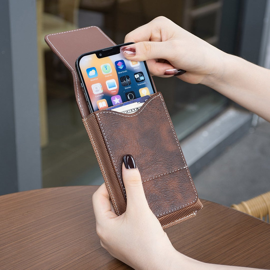 BeltGuard – Premium Magnetic Phone Carry Waist Pouch