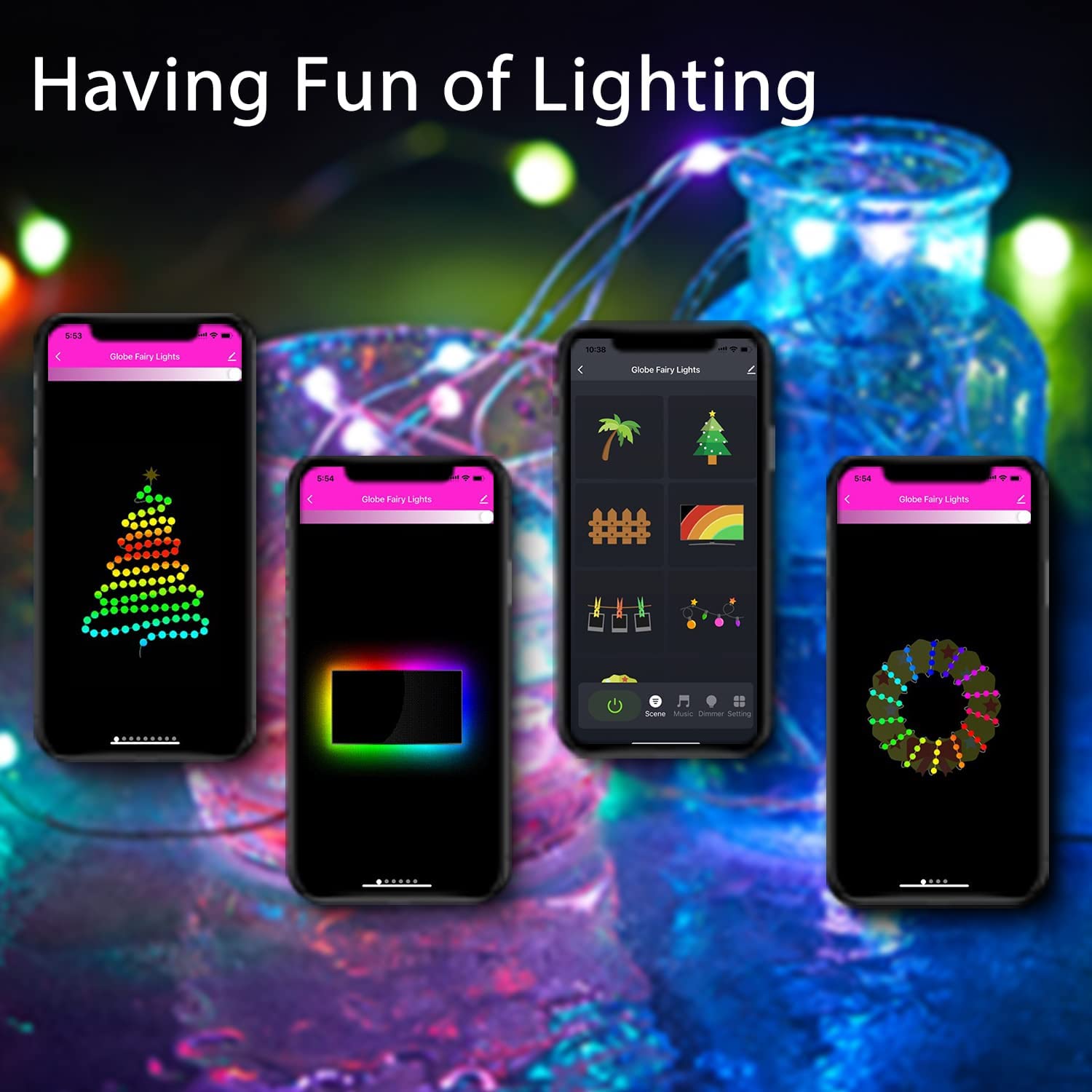 AuraGlow | Smart DIY Festive Ambient Lights