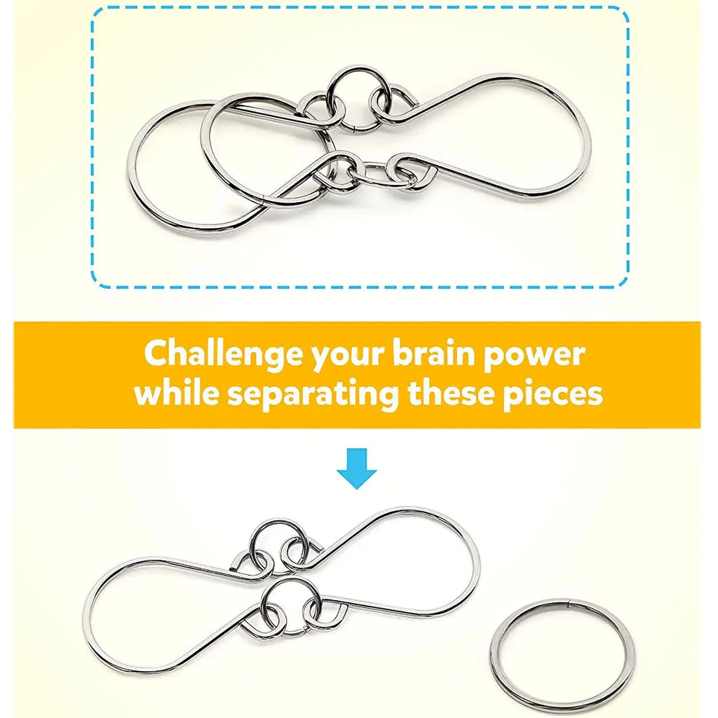 Disentanglement Iron Link Unlock Interlock Game Marnetic