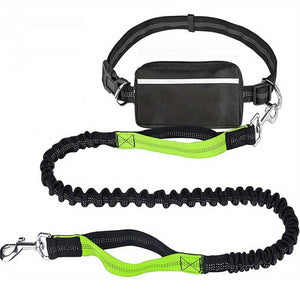 FreePace Leash - Waist Belt Dog Lead with Carry Pouch