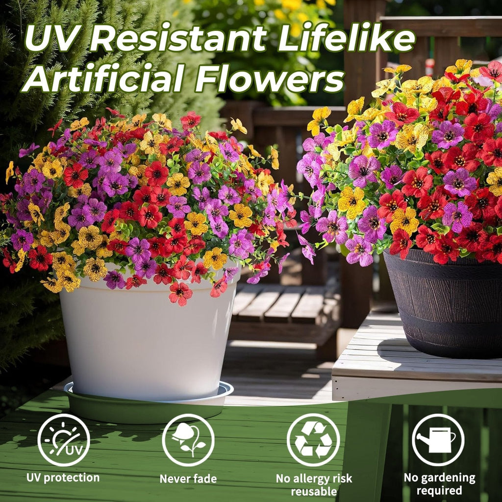 PureFlora – Realistic UV Resistant Decorative Flowers