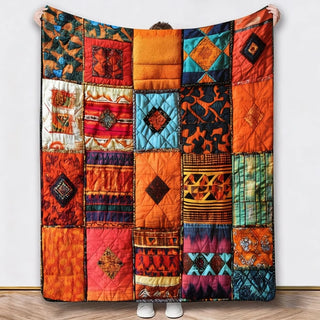 HenHaven – Vintage Chicken Flannel Blanket