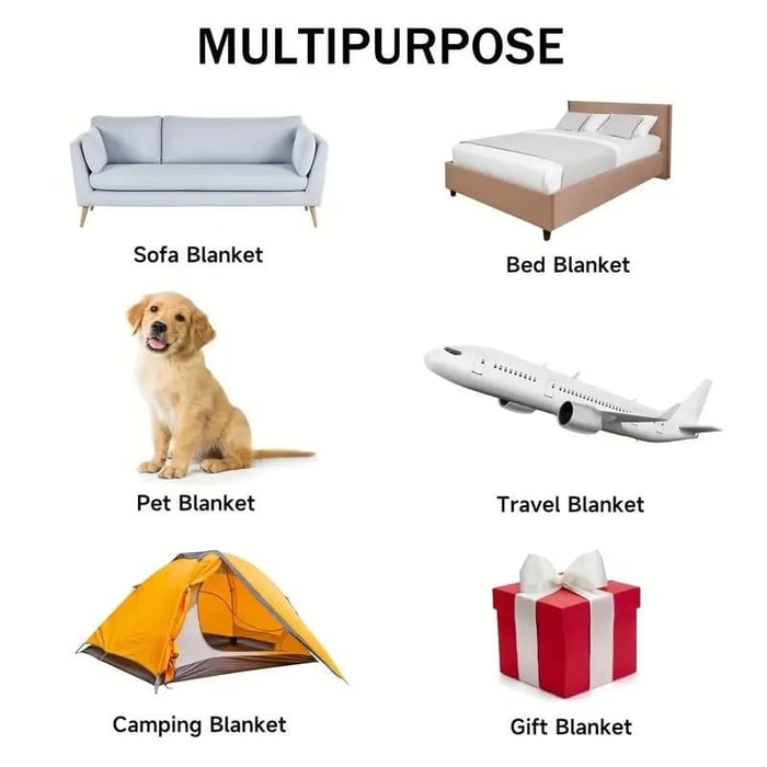 HenHaven – Vintage Chicken Flannel Blanket