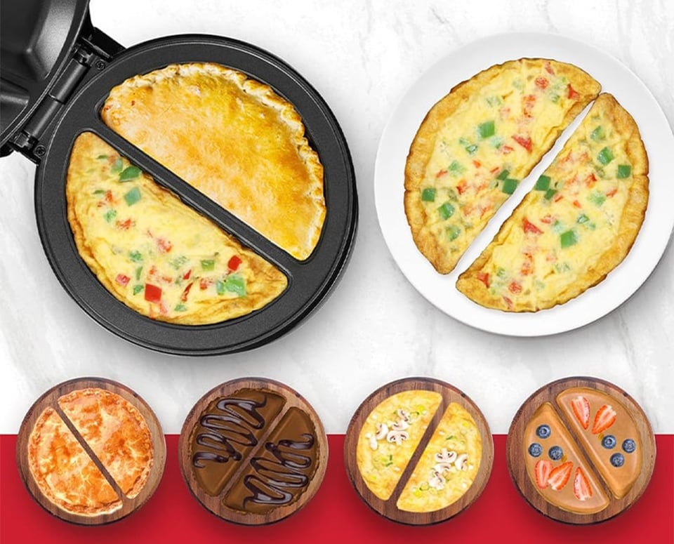 OmelettePro – Dual-Zone Electric Maker