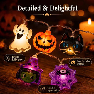 GlowPump – Pumpkin LED String Lights