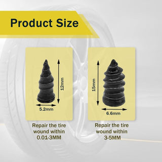 RubberGuard - All-in-One Tire Patch & Repair Kit