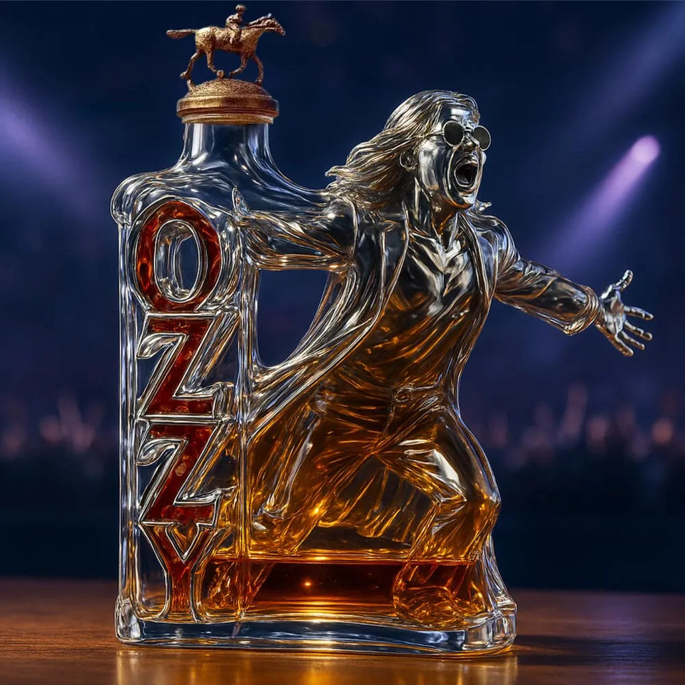 Ozzy Osbourne Final Tour Memorial Whiskey Bottle