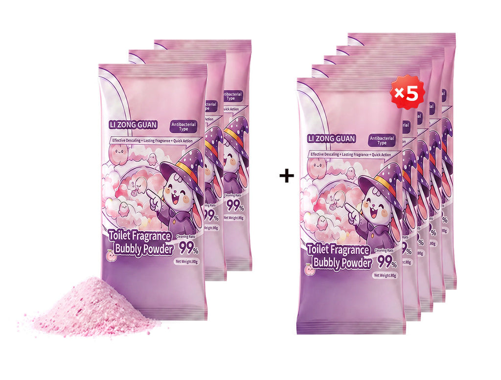 FreshFoam – Automatic Foaming Toilet Bowl Cleaner Powder