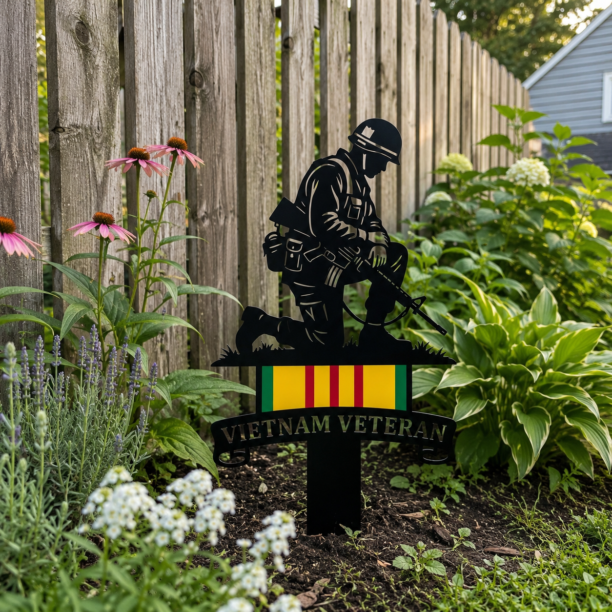 🏆Last Day Promo: 49% OFF 🎖️Vietnam Veteran Tribute Cross Garden Stake
