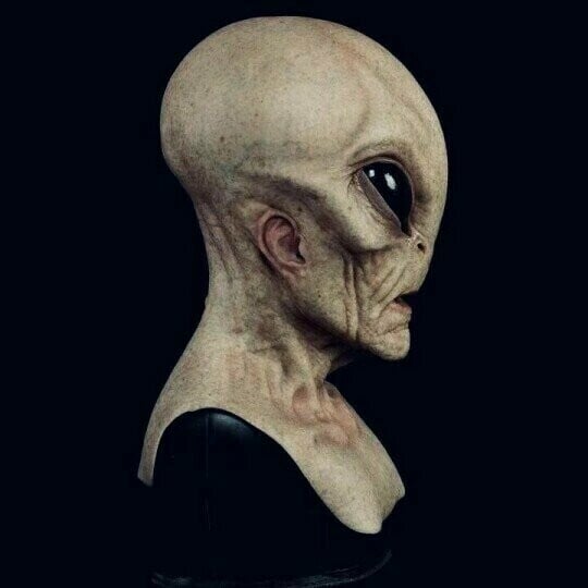 Alien Invasion - Silicone Mask For Pranks & Parties