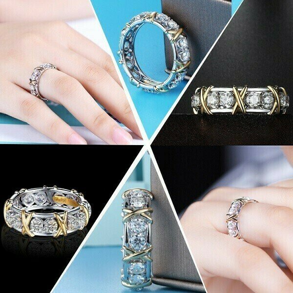 Best gift 🎁Cross full diamond ring