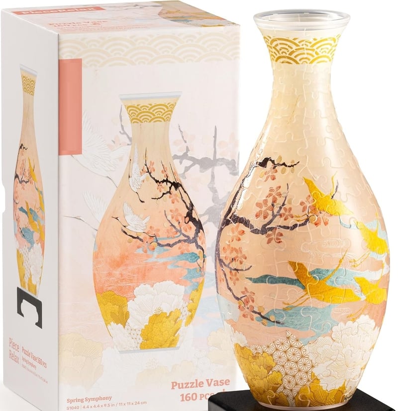 DecorSculpt - The Artful 3D Puzzle Vase