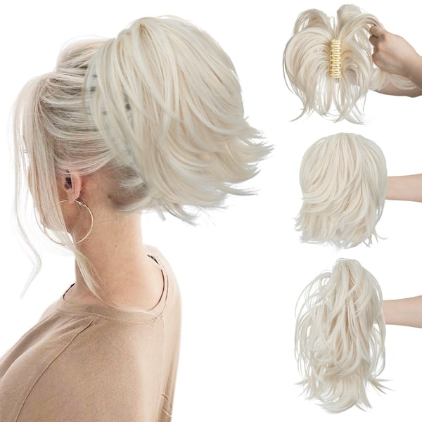 SilkSnap – Lightweight Synthetic Claw Clip for Chic Hairstyles