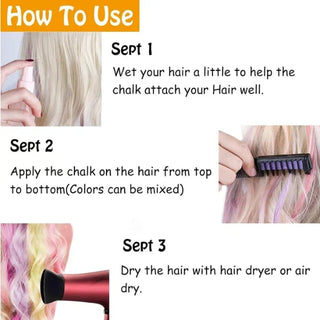 🔥Last Day Promotion 49% OFF - Hair Dye Comb🌈10 PCS