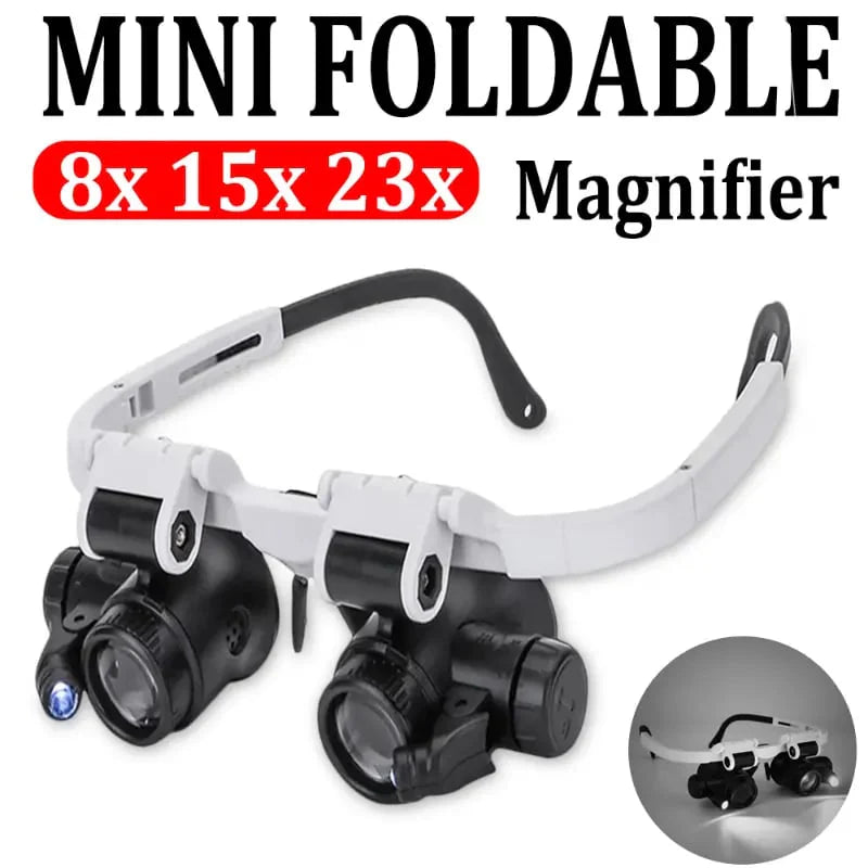 OptiWear – Adjustable Headband Magnifying Glass