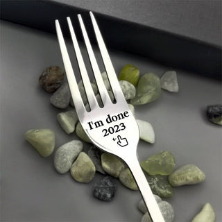 ForkTales  – Funny Engraved Fork