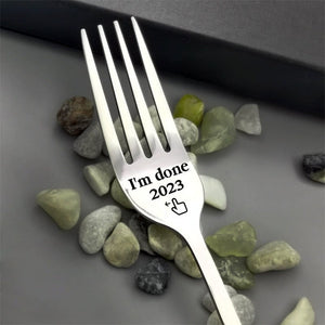 ForkTales  – Funny Engraved Fork