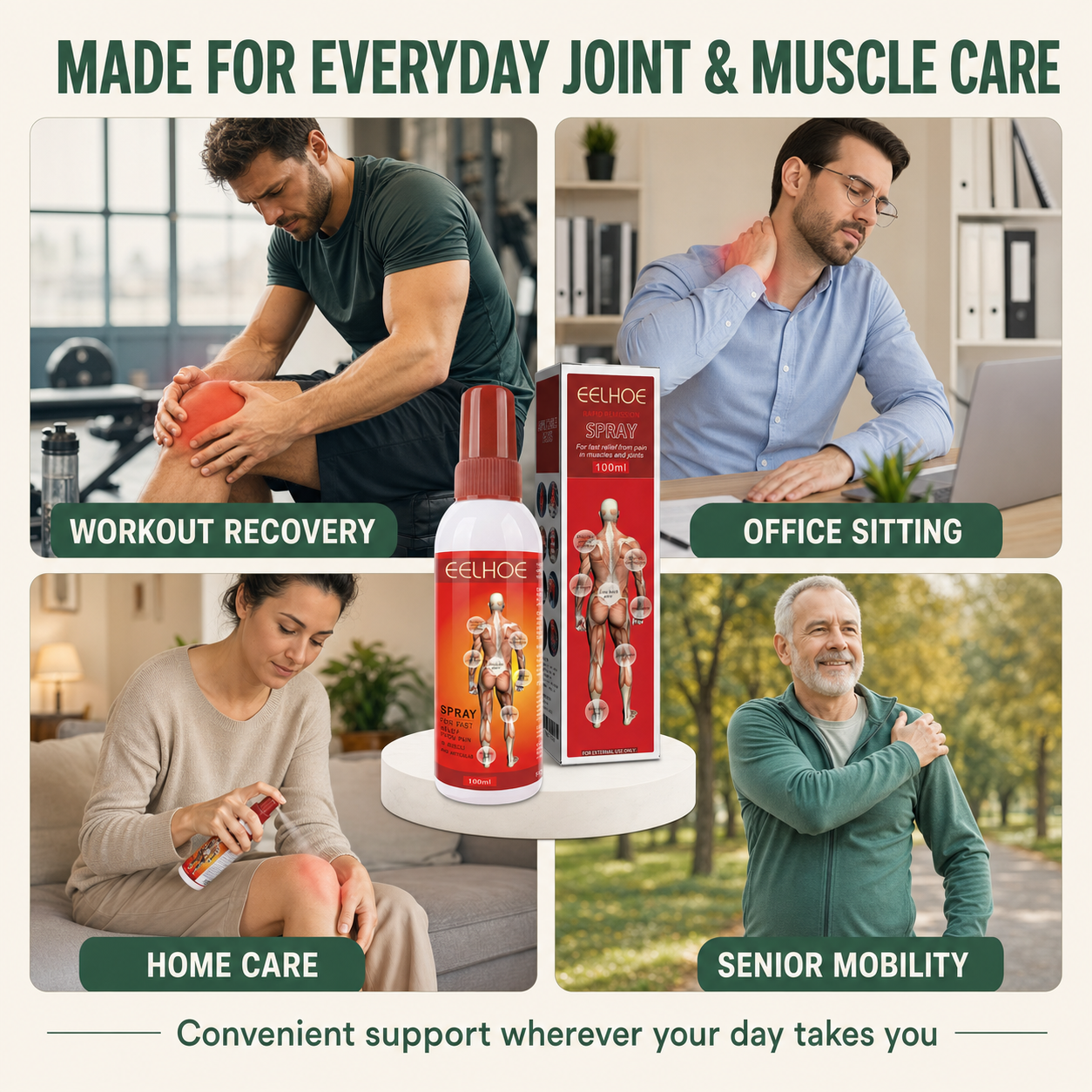ReliefMist – Fast-Acting Muscle & Joint Comfort Spray