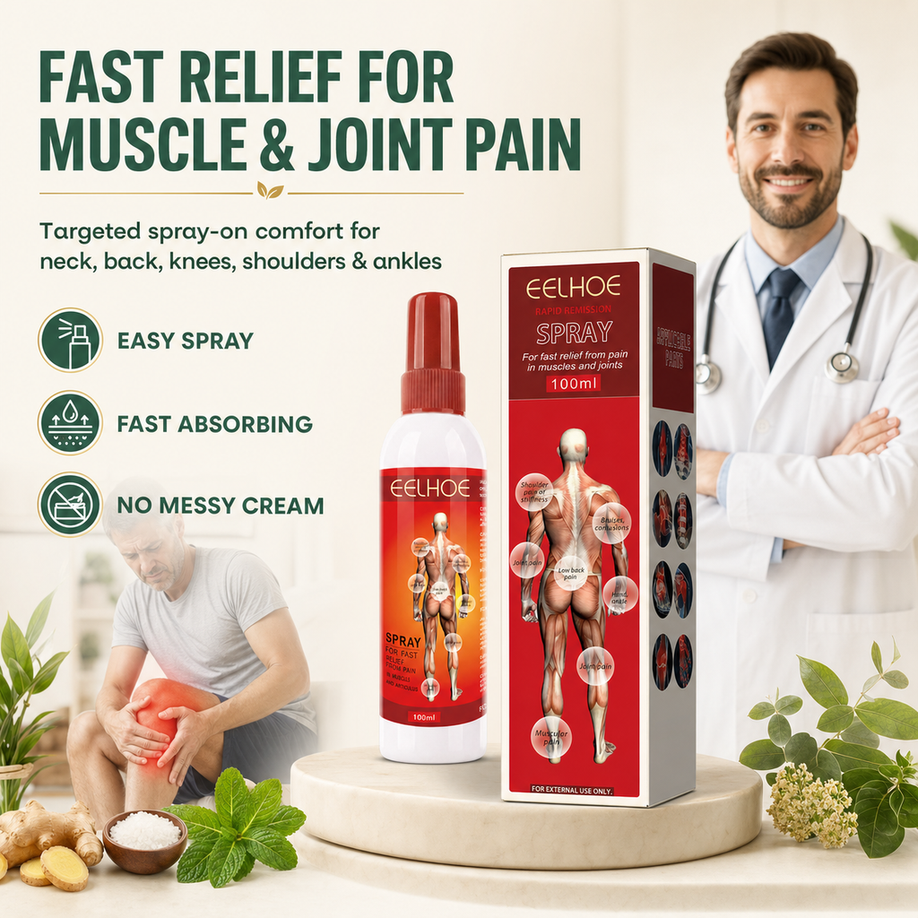 ReliefMist – Fast-Acting Muscle & Joint Comfort Spray