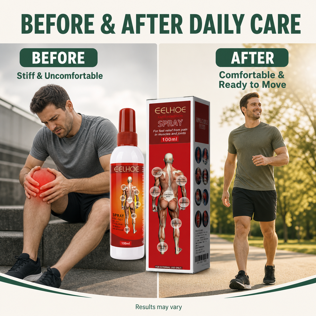 ReliefMist – Fast-Acting Muscle & Joint Comfort Spray