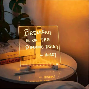 LuminaScribe - LED Note Board with Colors marnetic