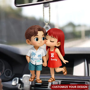 LoveRide – Personalized Acrylic Car Hanger