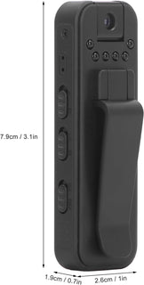 🔥HD 1080P Rechargeable Mini Body Camera With Night Vison&Rotating Lens📷️