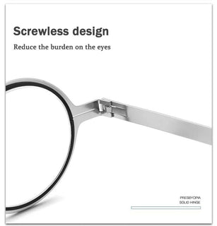 OrbitRead - Foldable Stainless Steel Reading Glasses
