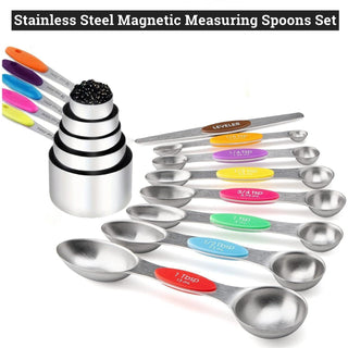 SteelMeasure – Magnetic Measuring Spoon Set