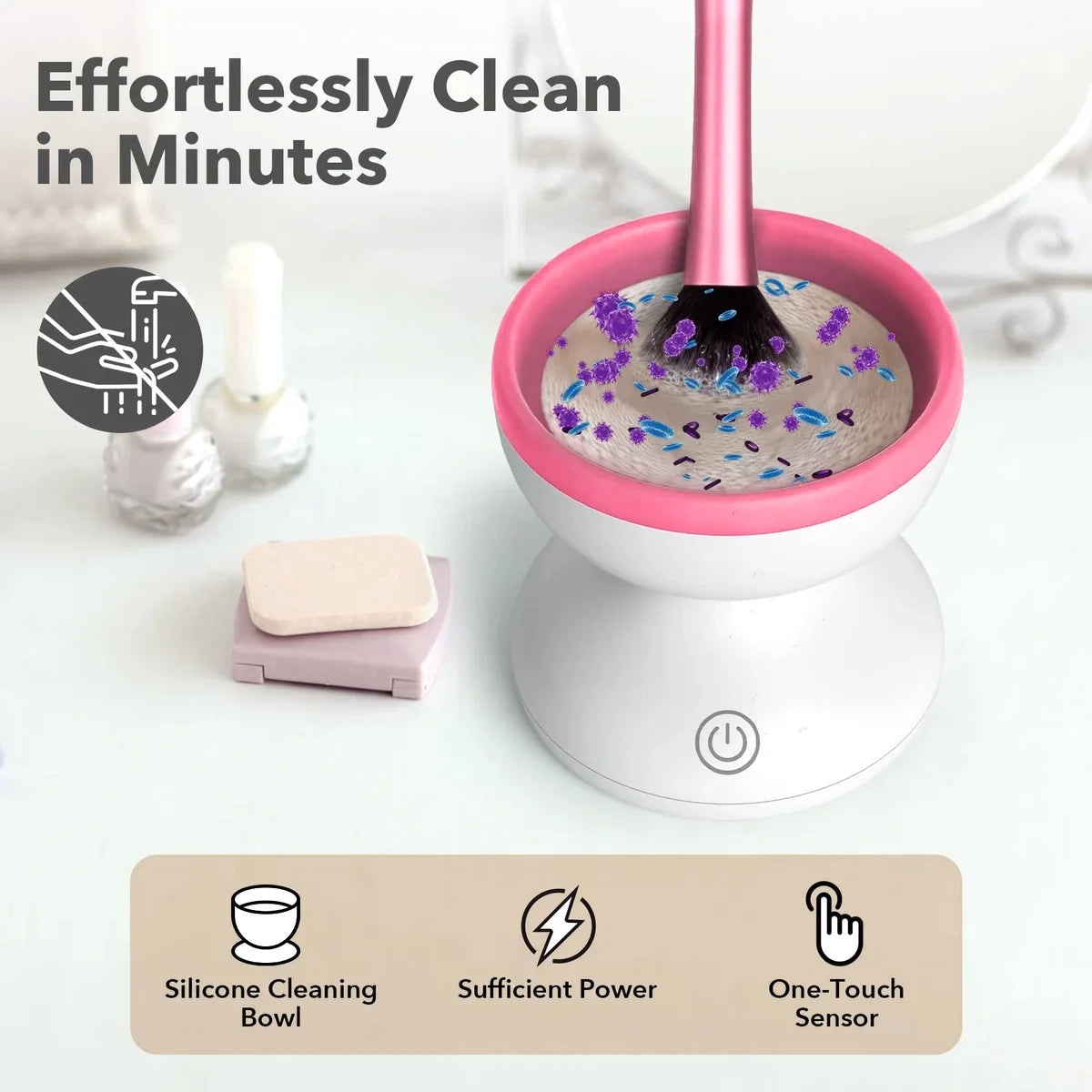 ElectricBeauty™ - Makeup Brush Cleaner marnetic