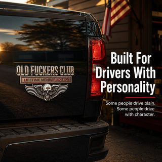 RoadLegend – Lifetime Member Metal Car Emblem