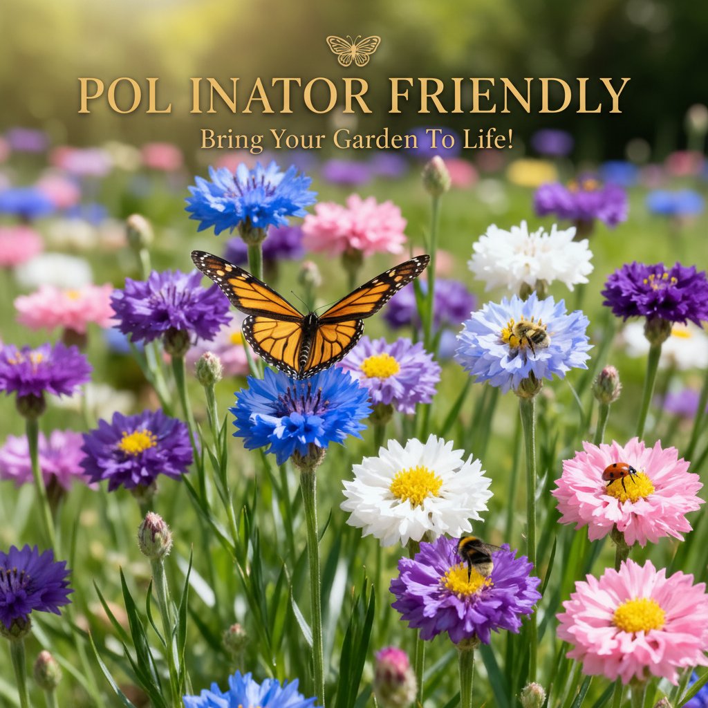 MeadowCharm – Premium Cornflower Seeds