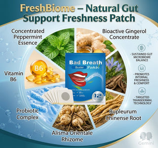 FreshBiome – Natural Gut Support Freshness Patch