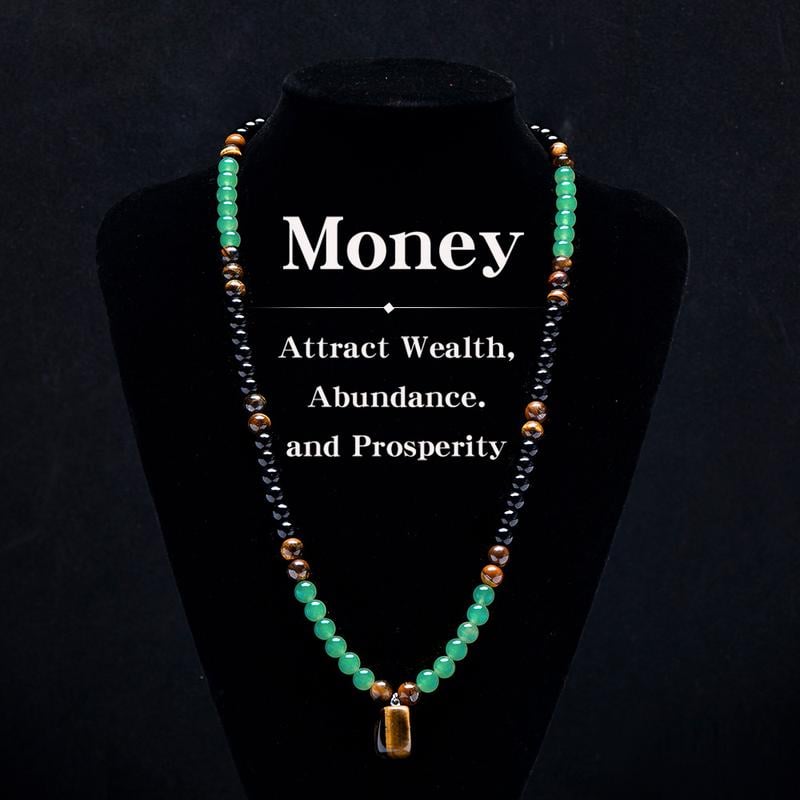 FortuneAura – Prosperity Crystal Pendant Necklace