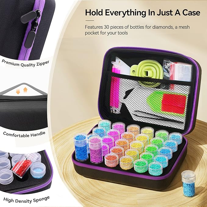 GlitterPen - Diamond Art Pen with Creative Flower Pot Design