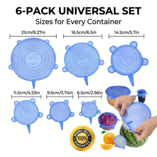 SealFlex – Reusable Silicone Stretch Lid Set