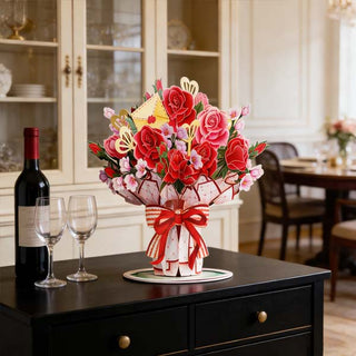 BloomingHeart - Dual Gift Pop-Up Card