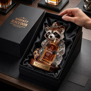 BarrelBandit – Premium Wild West Crystal Whiskey Decanter