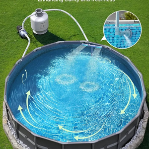 HydraLuxe – Solar Powered Pool Fountain with Dual Stream