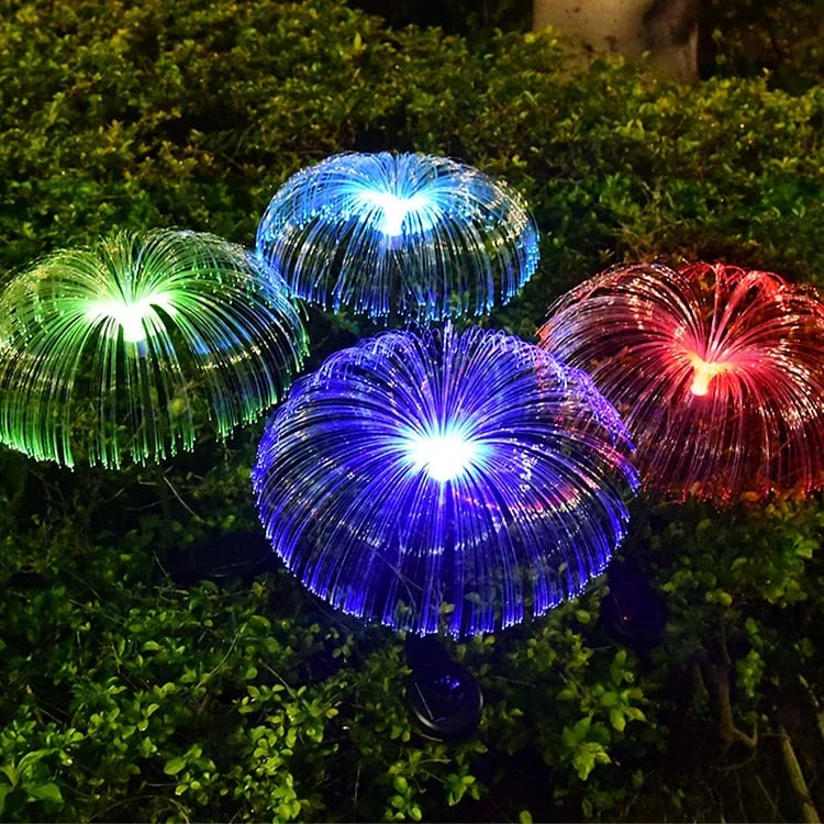 JellyGlow – Solar Color-Changing Jellyfish Lights